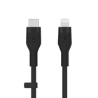 USB-C Cable with Lightning Connector, Black, hi-res
