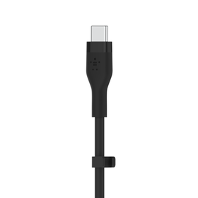 USB-C Cable with Lightning Connector, Black, hi-res