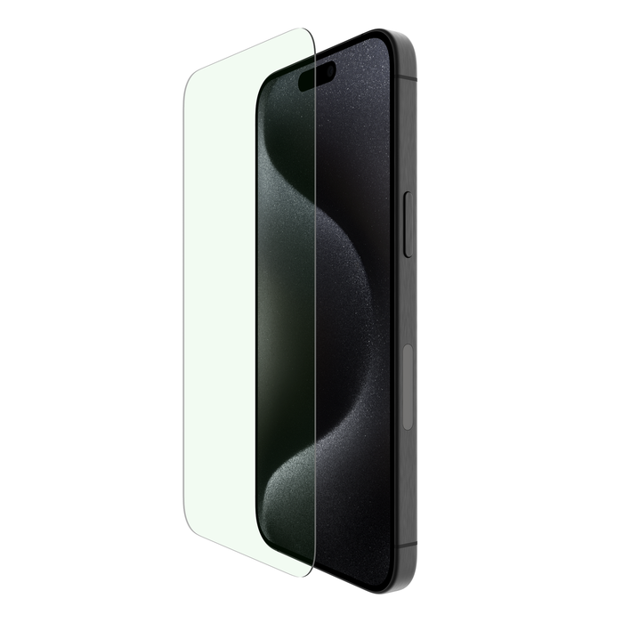 iPhone 15 Pro Max Screen Protector / 15 Pro / 15 Plus, Spigen [ GLAStR EZ  FIT ]