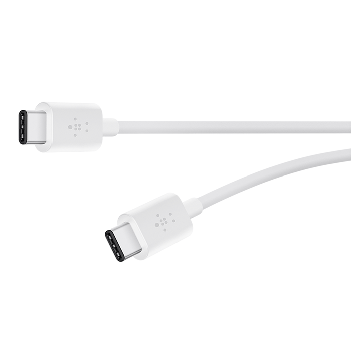 MIXIT↑™ USB-C™ 转 USB-C 充电线缆（USB Type C™）, 白色的, hi-res