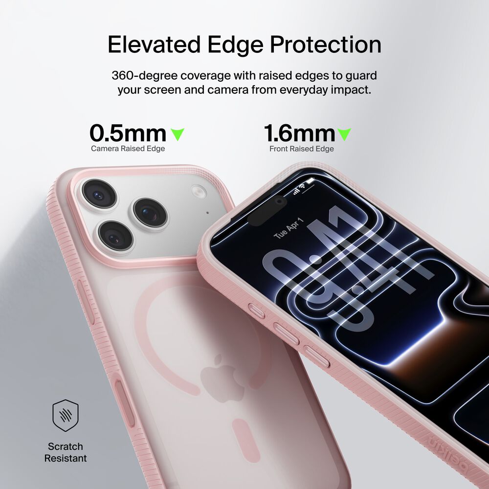 Grip Series Case for iPhone 17 Pro, Pink, hi-res