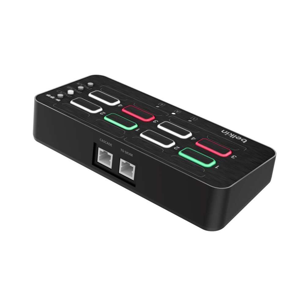 Remote Desktop Kvm MultiClave Secure KVM Remote Control, 4-Port | Belkin US