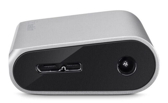 USB 3.0 4 Port Hub + USB-C Cable (USB Type-C), , hi-res