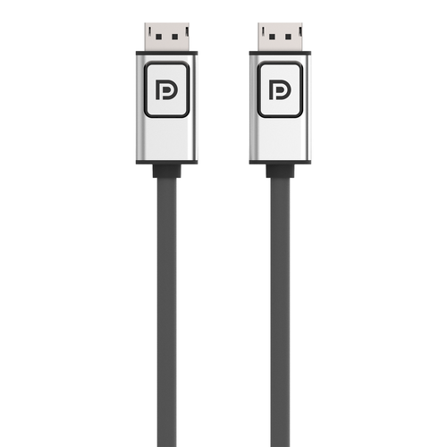 DisplayPort 1.2 Cable with Latches, M/M, 4k