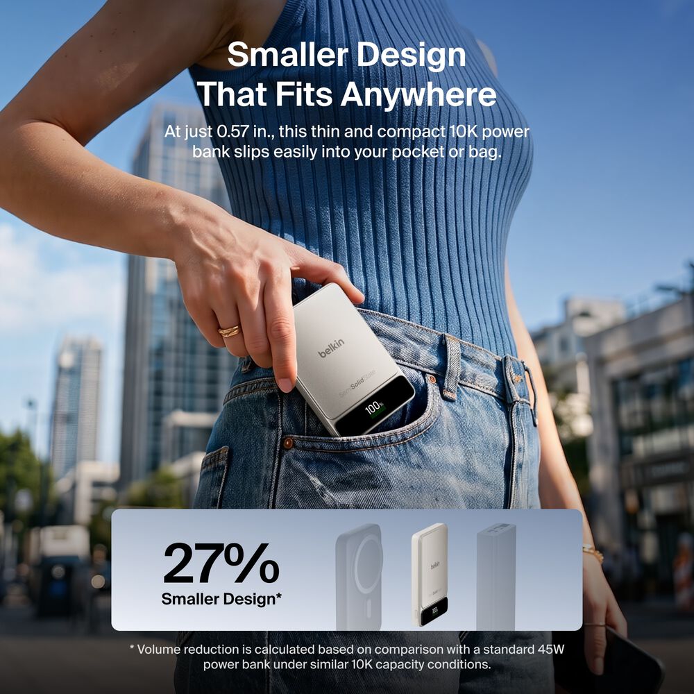 Power Bank 10K with BoostSolid Cell, Sand, hi-res