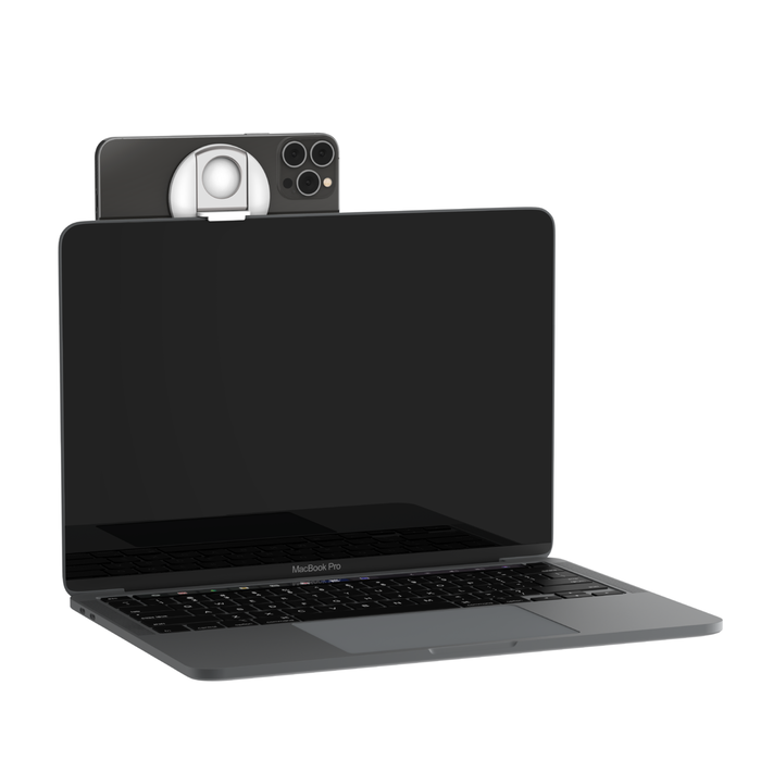 iPhone Mount with MagSafe for Mac Notebooks, White, hi-res
