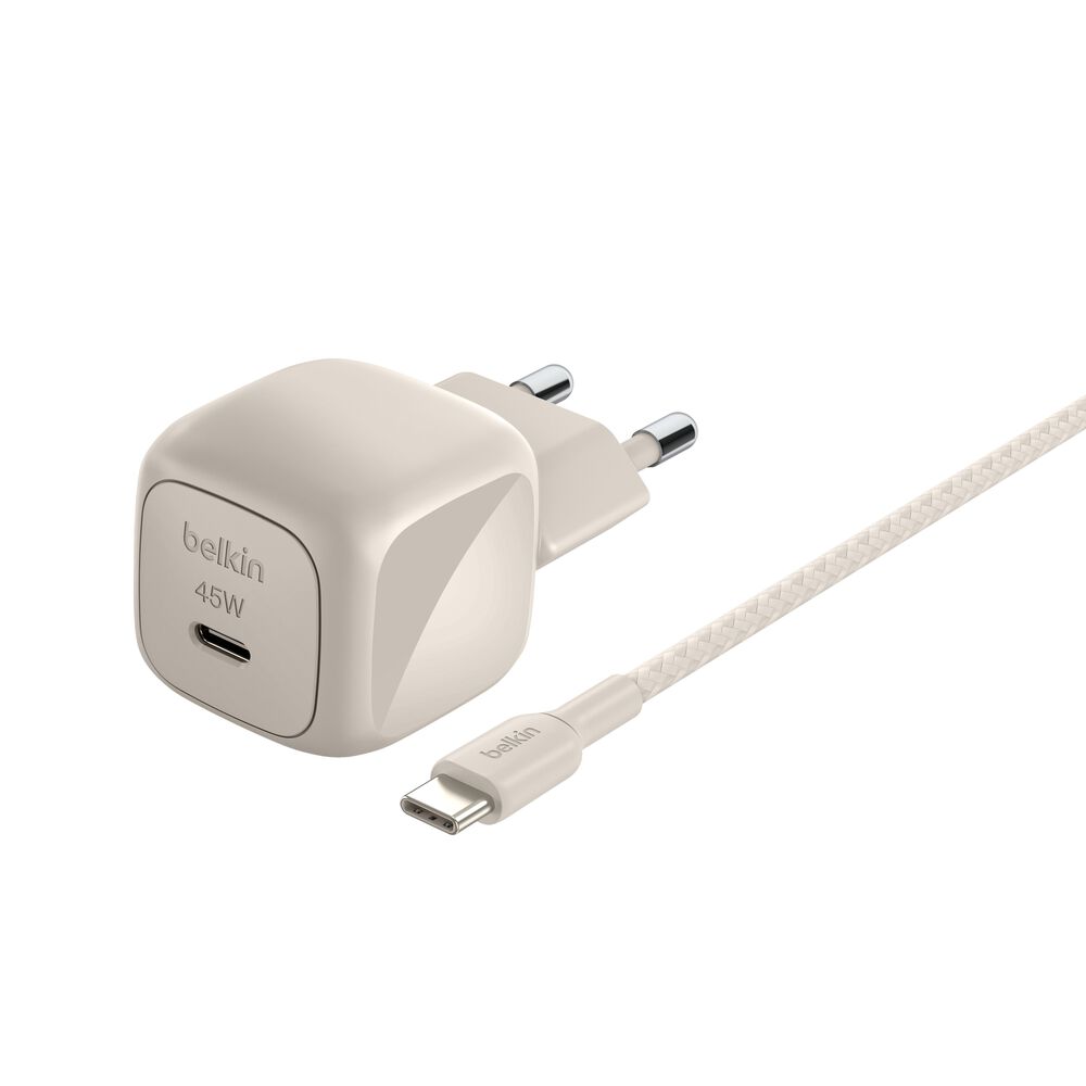 Magnetische 3-in-1-Ladestation mit Qi2&nbsp;25W, Sandfarben, hi-res