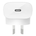 18W or 20W USB-C PD Wall Charger, White, hi-res