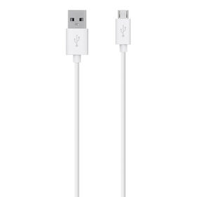 Micro USB ChargeSync Cable, White, hi-res