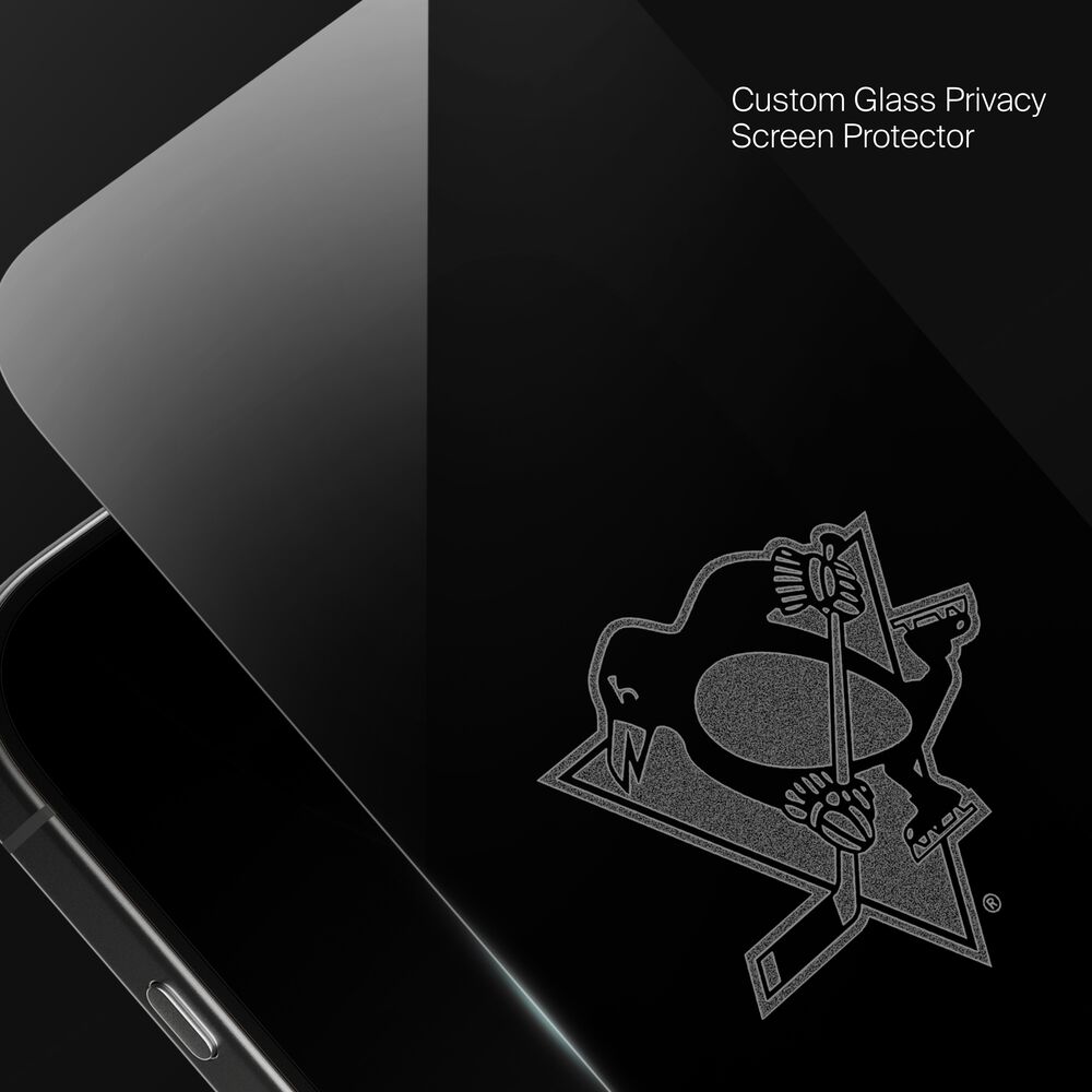 Pittsburgh Penguins Custom Glass Screen Protector, , hi-res