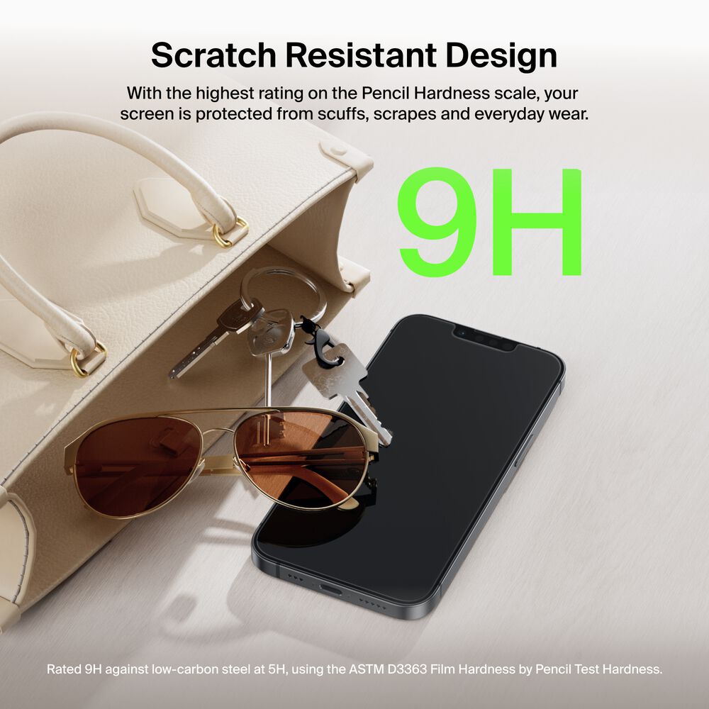 TemperedGlass Privacy Treated Screen Protector for iPhone 14 Plus / iPhone 13 Pro Max, , hi-res