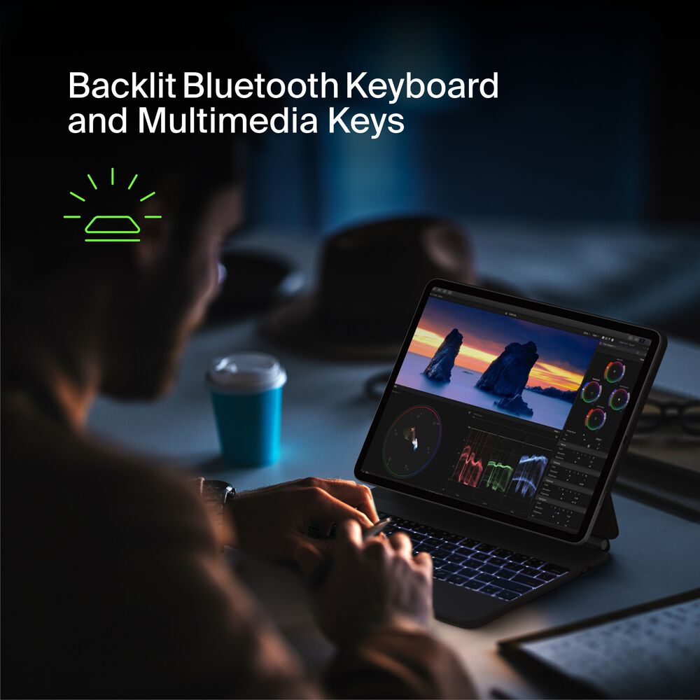 Pro Keyboard Case with Magnetic Stand, Bluetooth Keyboard | Belkin US