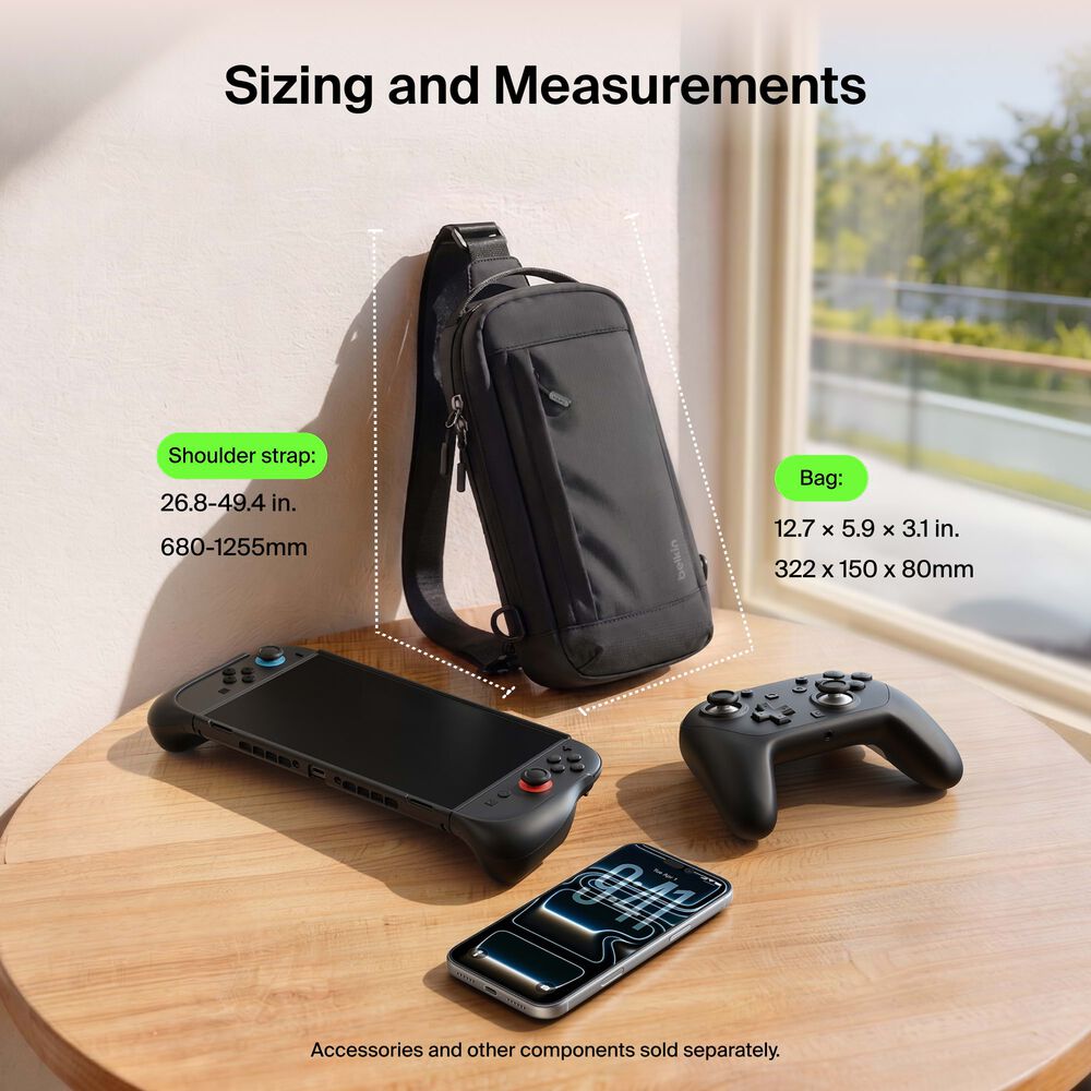 Travel Bag for Nintendo Switch 2, Black, hi-res