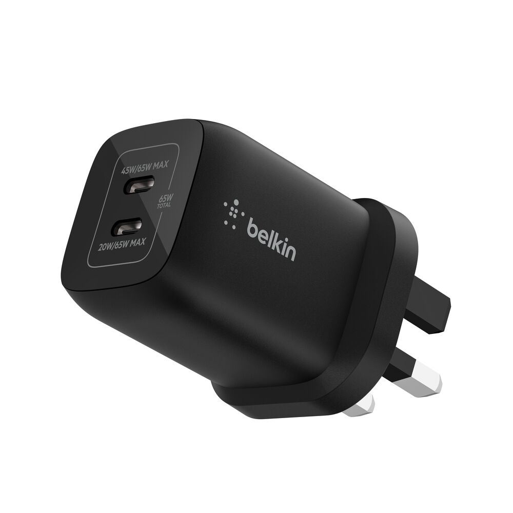Gaming Dual USB-C Wall Charger 65W for Nintendo Switch Belkin UK