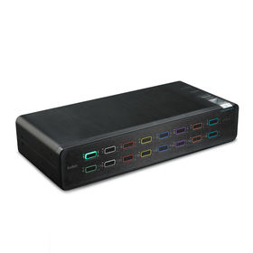 Belkin Universal Secure KVM-Switch der 2. Gen., 16-Port, Single-Head mit CAC