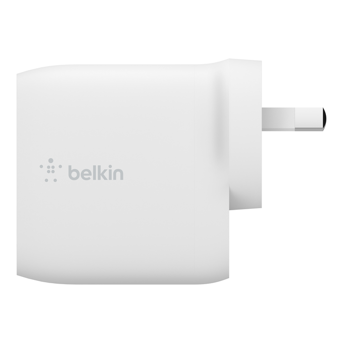 24W Dual USB-A Wall Charger Lightning to USB-A Cable Belkin
