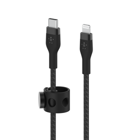 Câble Belkin USB‑A BOOST↑Charge Pro Flex avec connecteur Lightning (1 m) -  Blanc - Apple (LU)