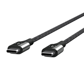 Mixit DuraTek™ USB-C™ Cable Built with DuPont™ Kevlar® (USB Type-C™), Black, hi-res