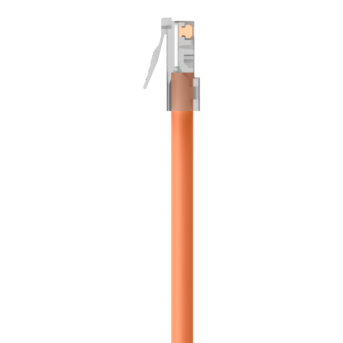 CAT6 Ethernet Patch Cable, RJ45, M/M, Orange, hi-res