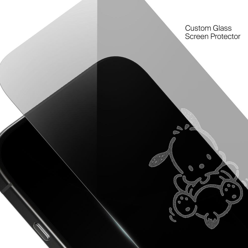 Pochacco Dancing Custom Glass Screen Protector, , hi-res