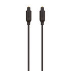 Gold-Plated Digital Optical Audio Cable, Black, hi-res