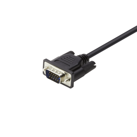 Modular VGA Single-Head Host Cable 6 ft., Black, hi-res