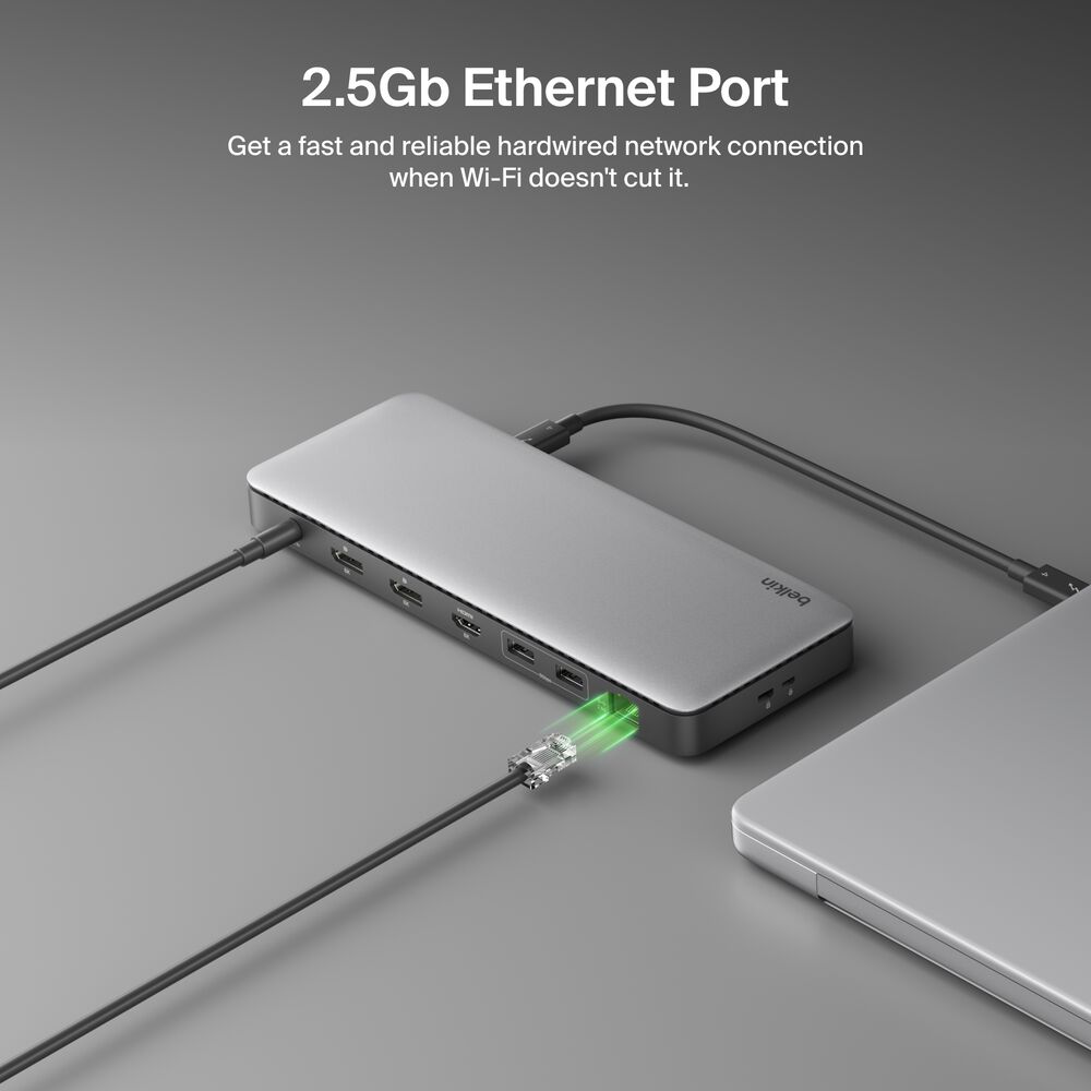 Thunderbolt 4 Dock, Gray, hi-res