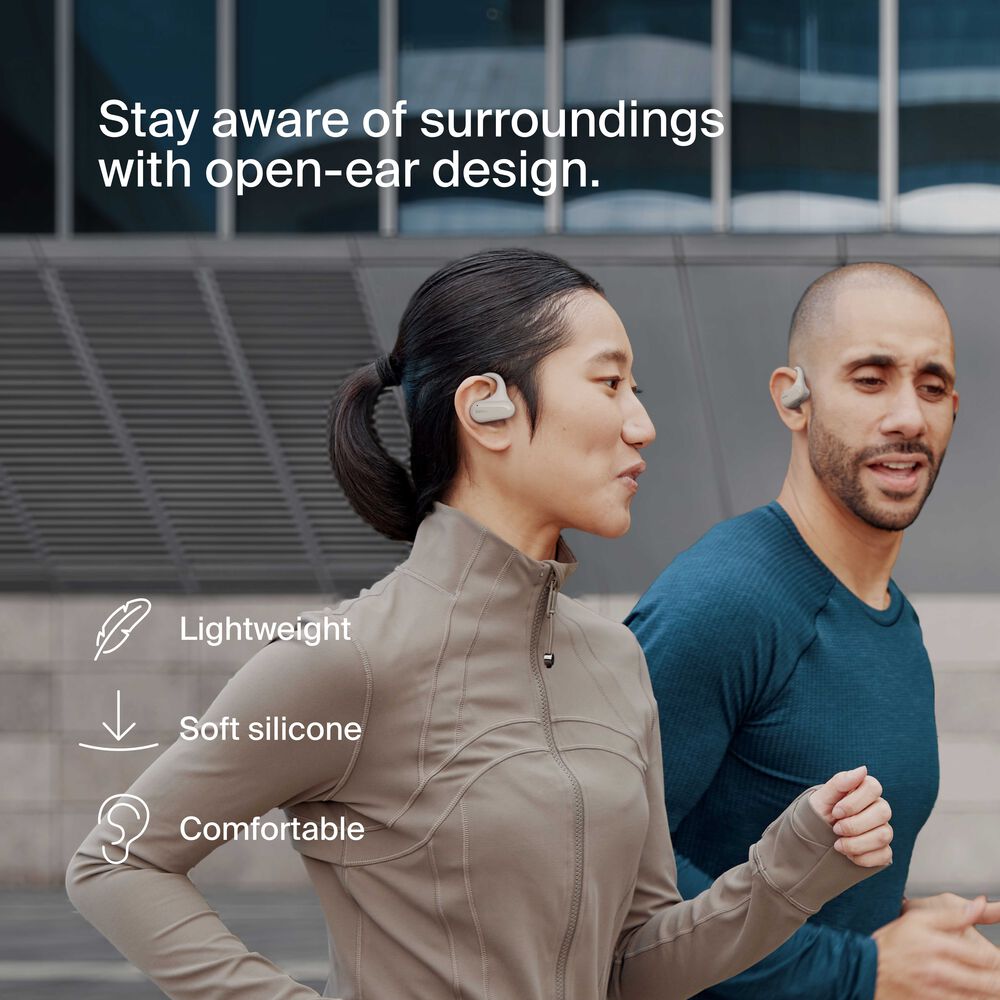 Open-Ear Wireless Earbuds, Sand, hi-res
