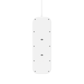 Belkin SurgePlus Regleta de protección contra sobretensiones, con  interruptor, 6 tomas y 2 USB-A de 2.4 A, 2 m., blanco y gris - Regletas y  Cables Alargadores Kalamazoo