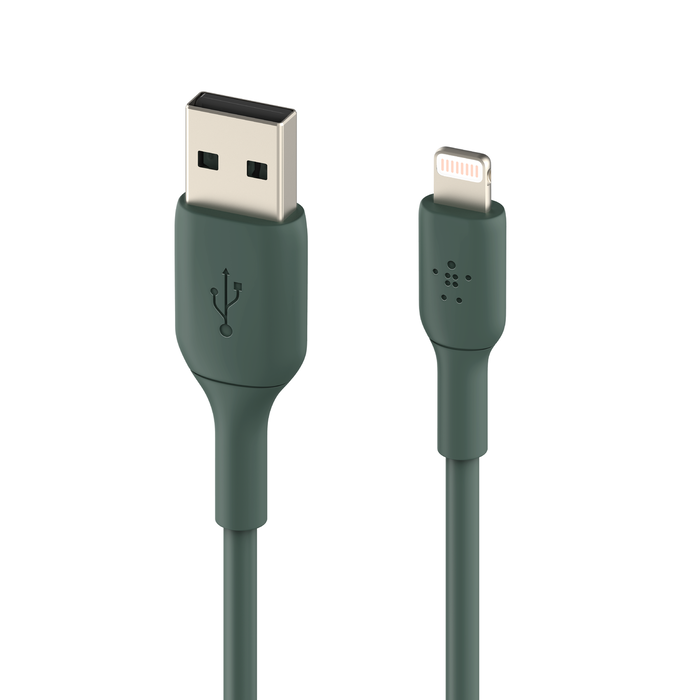 Cable Lightning a USB-A BOOST↑CHARGE™ (1 m, verde noche), Verde noche, hi-res