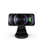 Magnetic Wireless Charger Stand 7.5W, Black, hi-res
