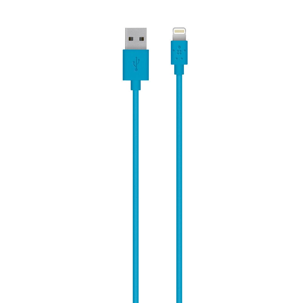 Lightning to USB ChargeSync Cable, Blue, hi-res