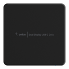 USB-C 雙顯示器擴充座, Black, hi-res