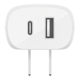 Dual Wall Charger with PPS 37W, White, hi-res