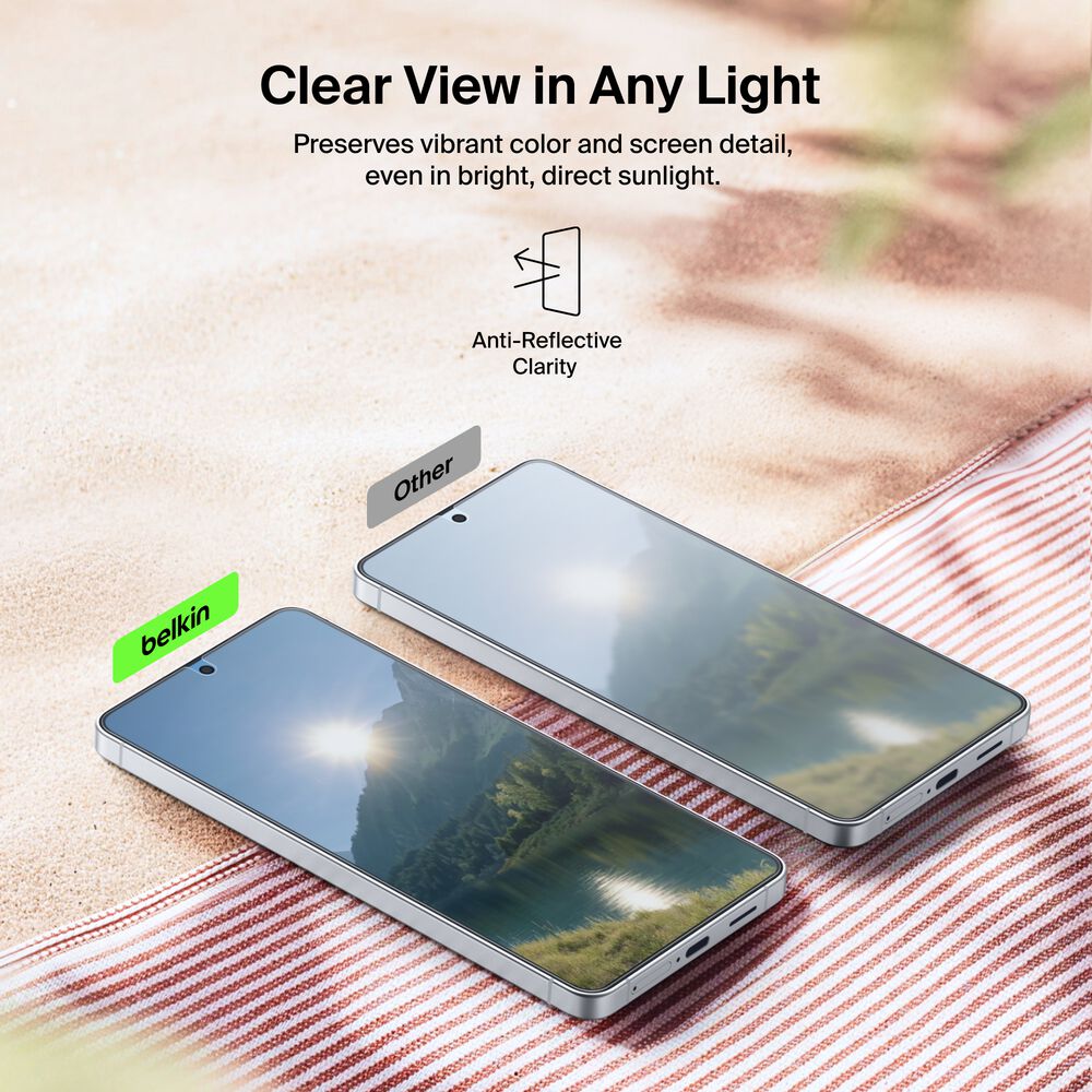 Titan SmartShield Anti-Reflective Screen Protector for Samsung Galaxy S26, , hi-res