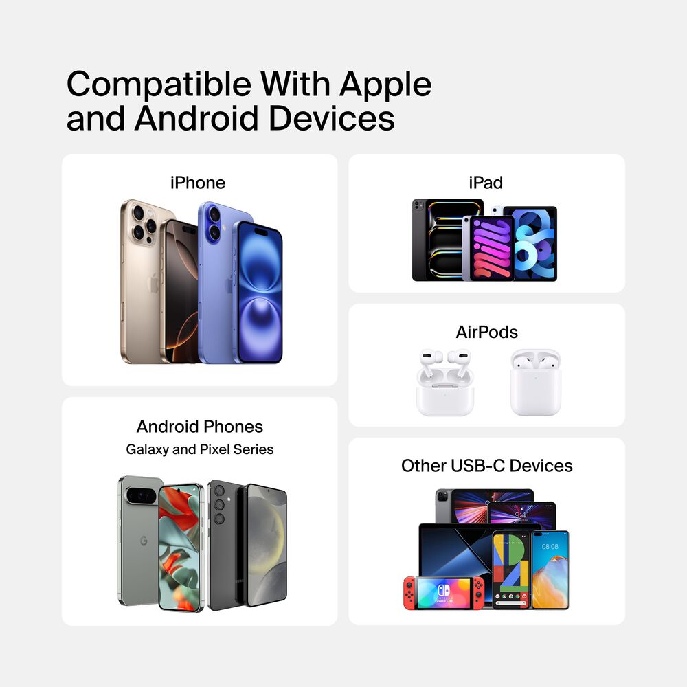 Power Bank 20K with Display, Black, hi-res