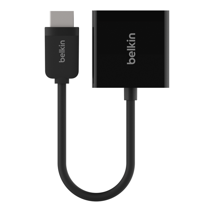 VGA to HDMI Adapter + 3.5mm Audio, HD video