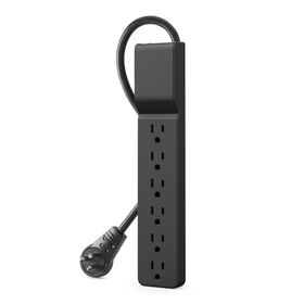 6-Outlet Surge Protector with 6 ft cord