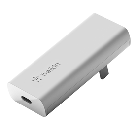 20 瓦 USB-C PD 氮化镓壁式充电器 , 白色的, hi-res