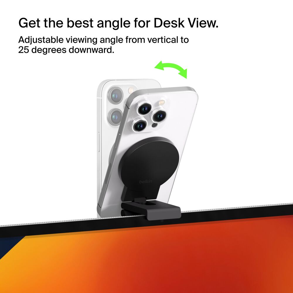 iPhone Mount with MagSafe for Mac Desktops and Displays, , hi-res