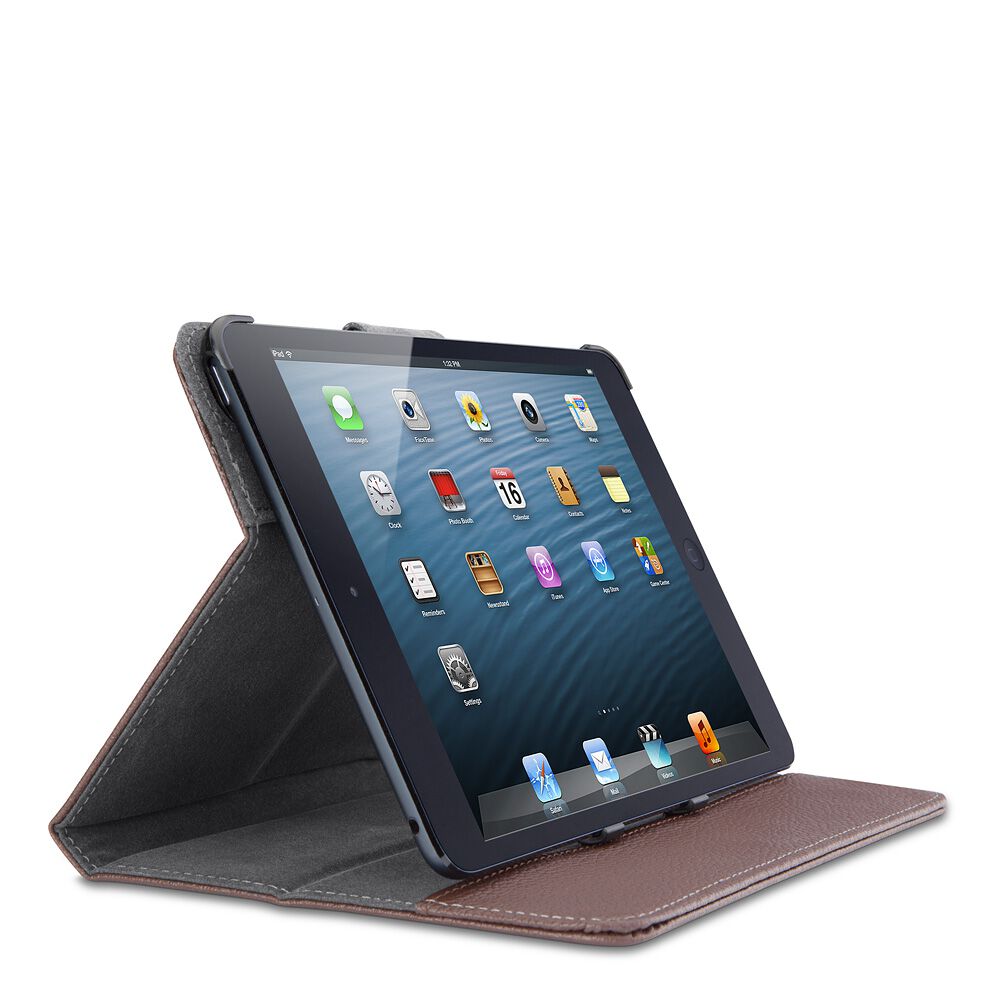 Leather Tab Cover with Stand for iPad mini and iPad mini with Retina display, , hi-res