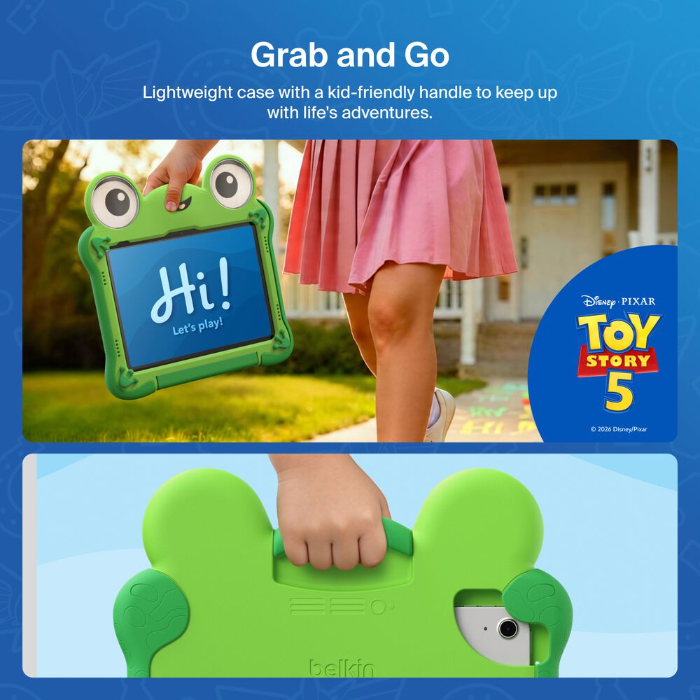 Disney Toy Story 5 Lilypad Case for iPad 10th and 11th Gen, Green, hi-res
