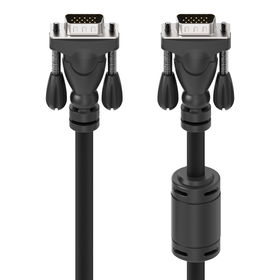 Coax High Resolution Monitor VGA Cable, HD15 M/M, 1080p, , hi-res