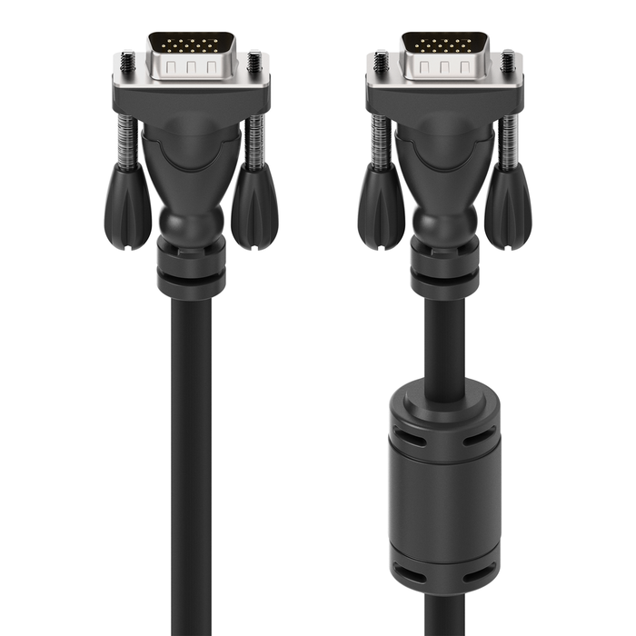 Coax High Resolution Monitor VGA Cable, HD15 M/M, 1080p, , hi-res