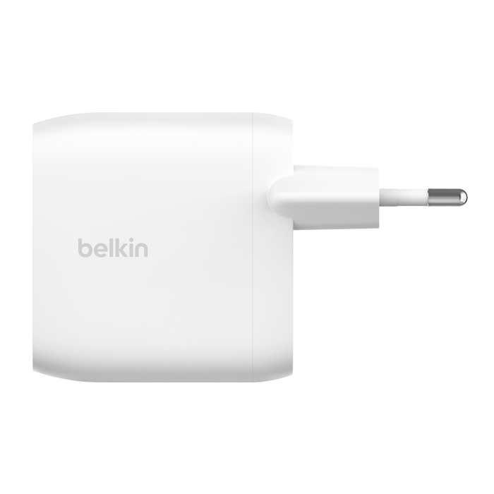 Chargeur double USB-C BELKIN 60W avec deux ports USB-C de 30W chacun