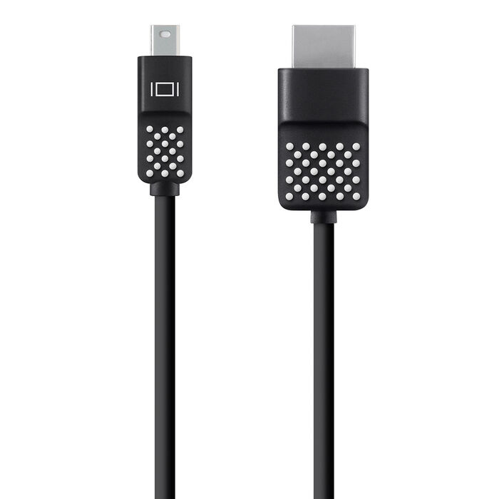 Mini DisplayPort to HDTV Cable, Black, hi-res