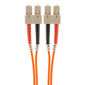 Fiber Optic Cable; Multimode SC/SC Duplex MMF, 50/125