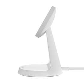 BOOST↑CHARGE™ 磁気ワイヤレス充電スタンド（7.5W), 白, hi-res