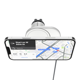 Wireless Car Charger with Official MagSafe Charging 15W, , hi-res