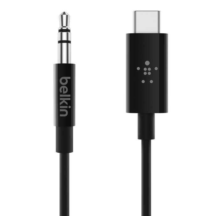Belkin Adaptateur USB C RockStar USB-C audio + recharge (adaptateur audio  avec USB-C Power